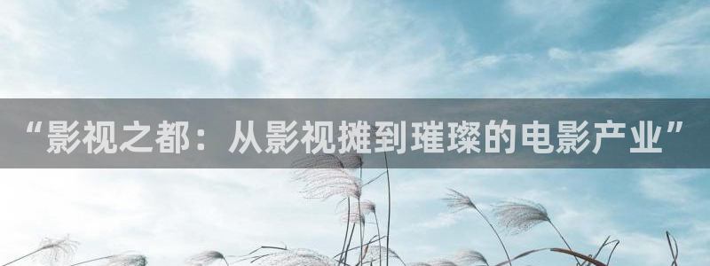 飘花电影午夜电影网：“影视之都：从影视摊到璀璨的电影产业”